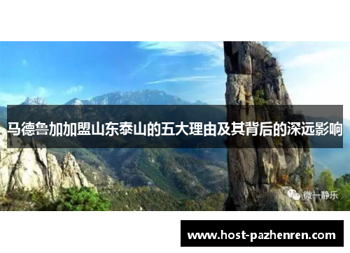 马德鲁加加盟山东泰山的五大理由及其背后的深远影响